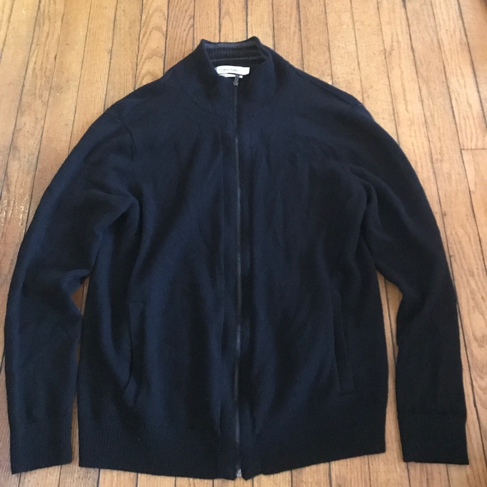Calvin Klein Men's zip up sweater